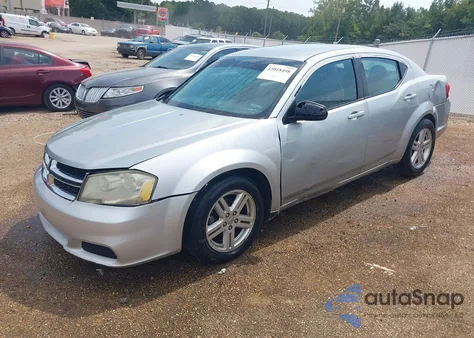 2012 Dodge Avenger Sxt из США, поврежденный, VIN 1C3CDZCB5CN182809